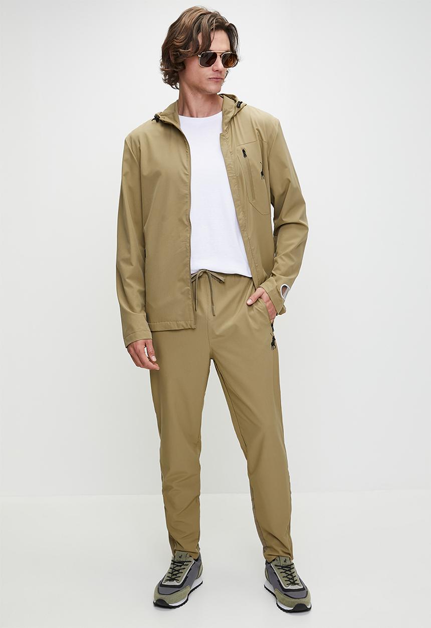 POLO - Nkosi sport sweat bottom - light brown