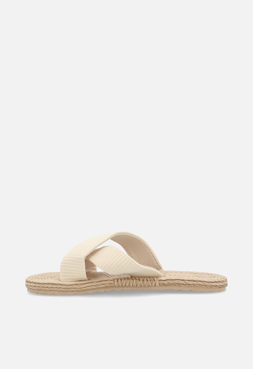 Pop Candy - Criss cross sandals - beige