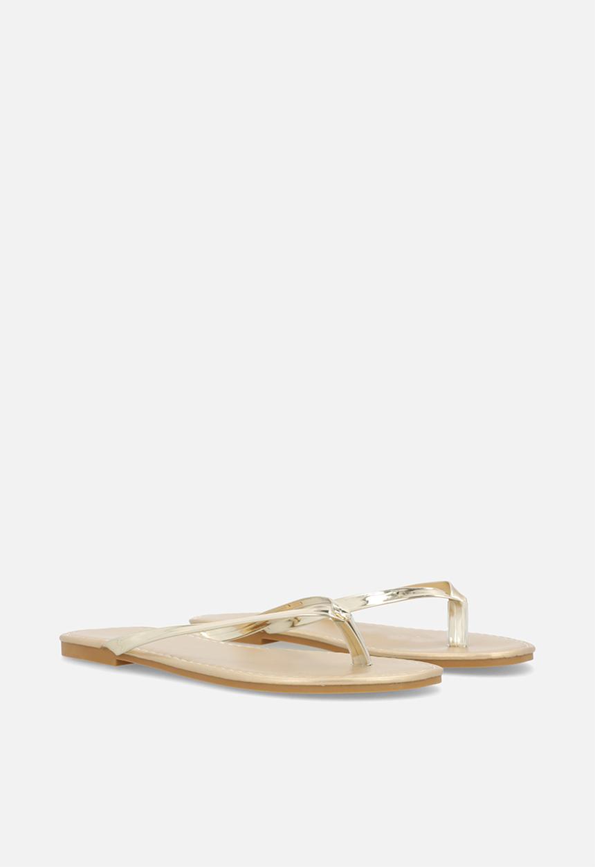 Pop Candy - Thong sandals - gold