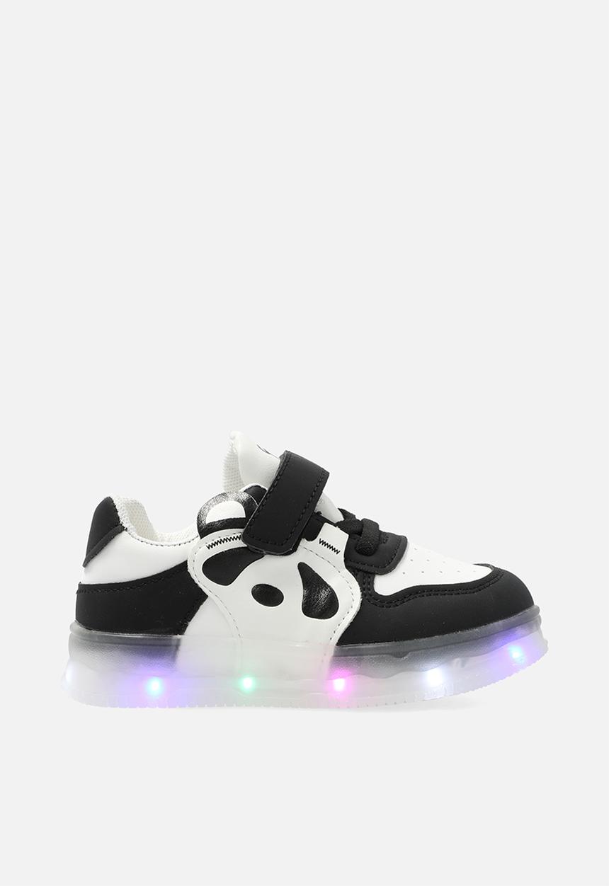 Pop Candy - Light up sneakers - black & white
