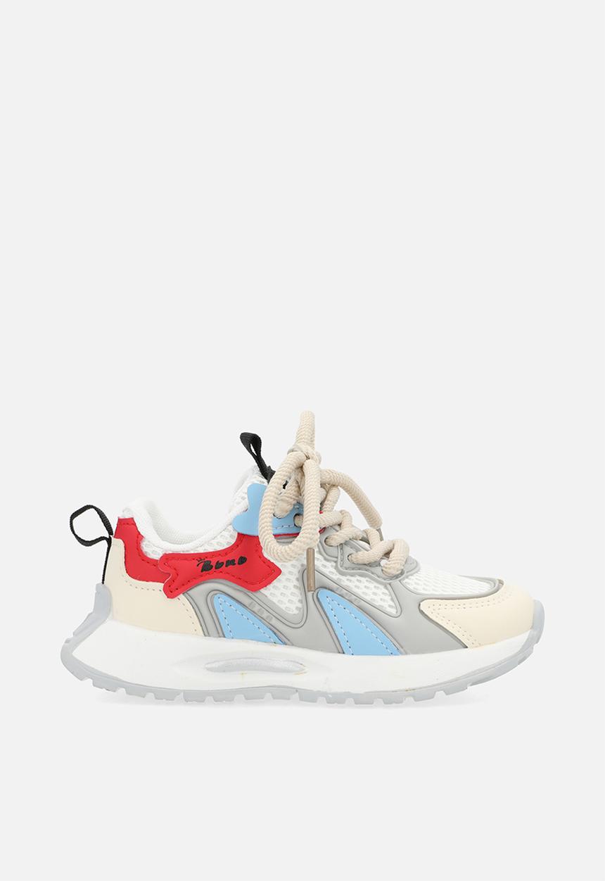 Pop Candy - Colour block lace up sneakers - multi 