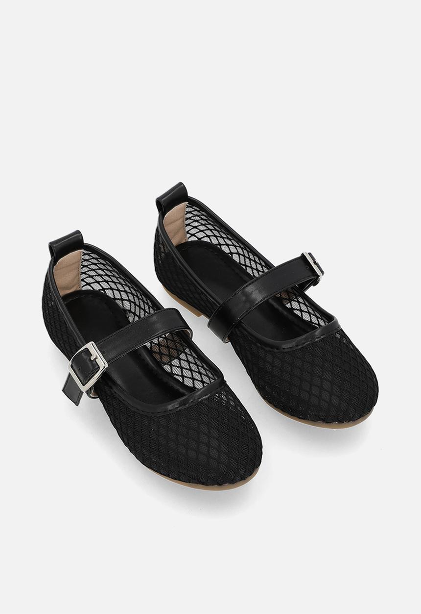 Pop Candy - Mesh pumps -black