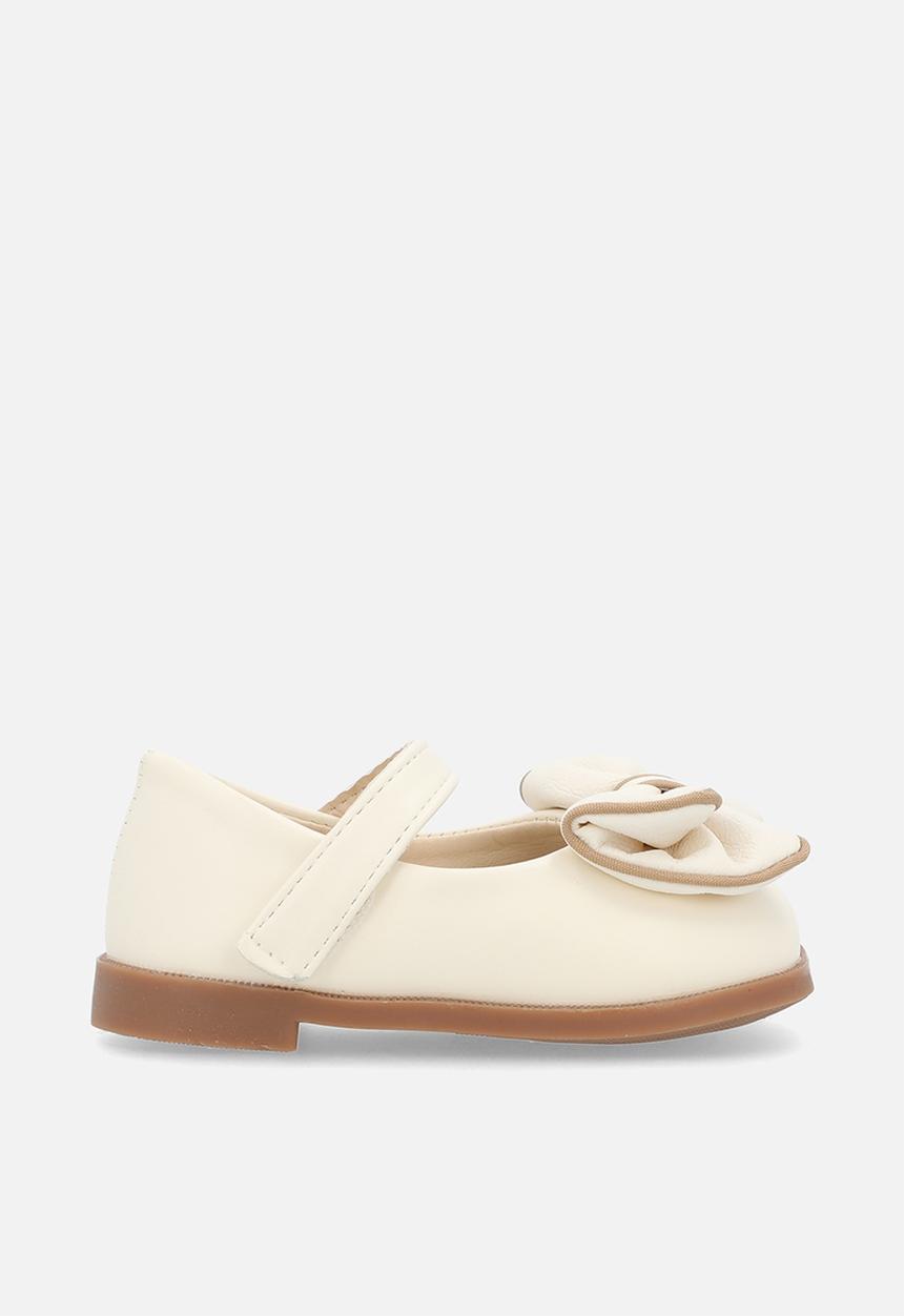 Pop Candy - Bow décor ballet pumps - beige