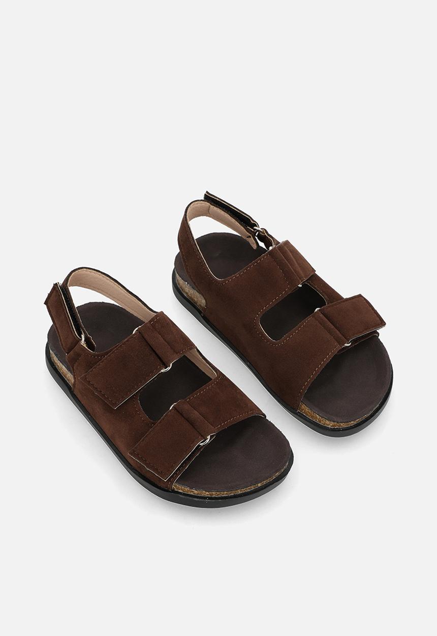 Pop Candy - Twin strap sandals - brown