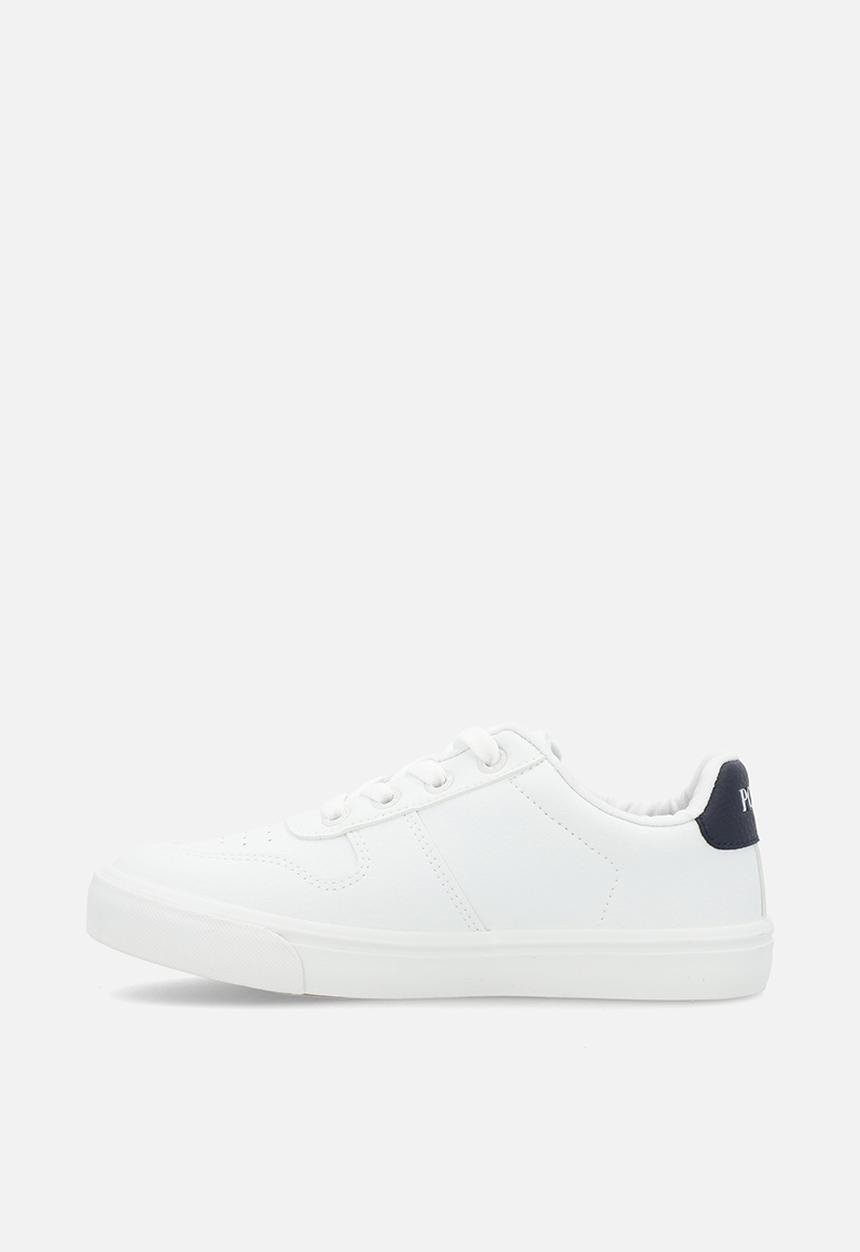 POLO - Classic leather sneaker - white