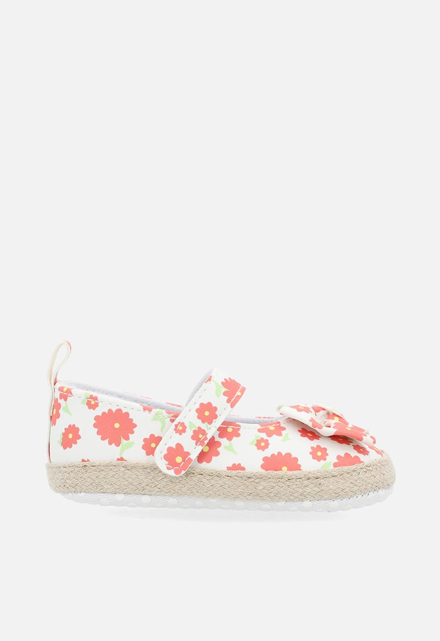 Pop Candy - Printed espadrilles - red & white
