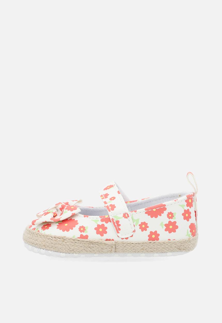 Pop Candy - Printed espadrilles - red & white