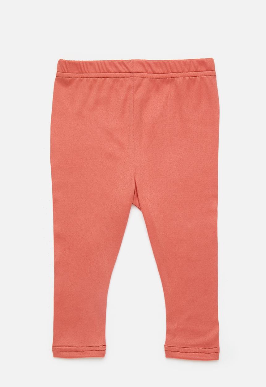 Pop Candy - 2 Pack legging - coral/aop