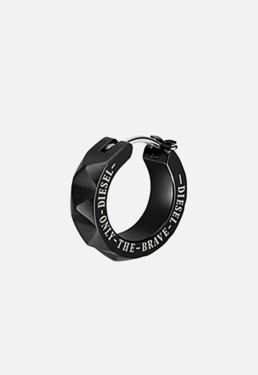 Diesel  - Studded Huggiedx1273001 Earring - black