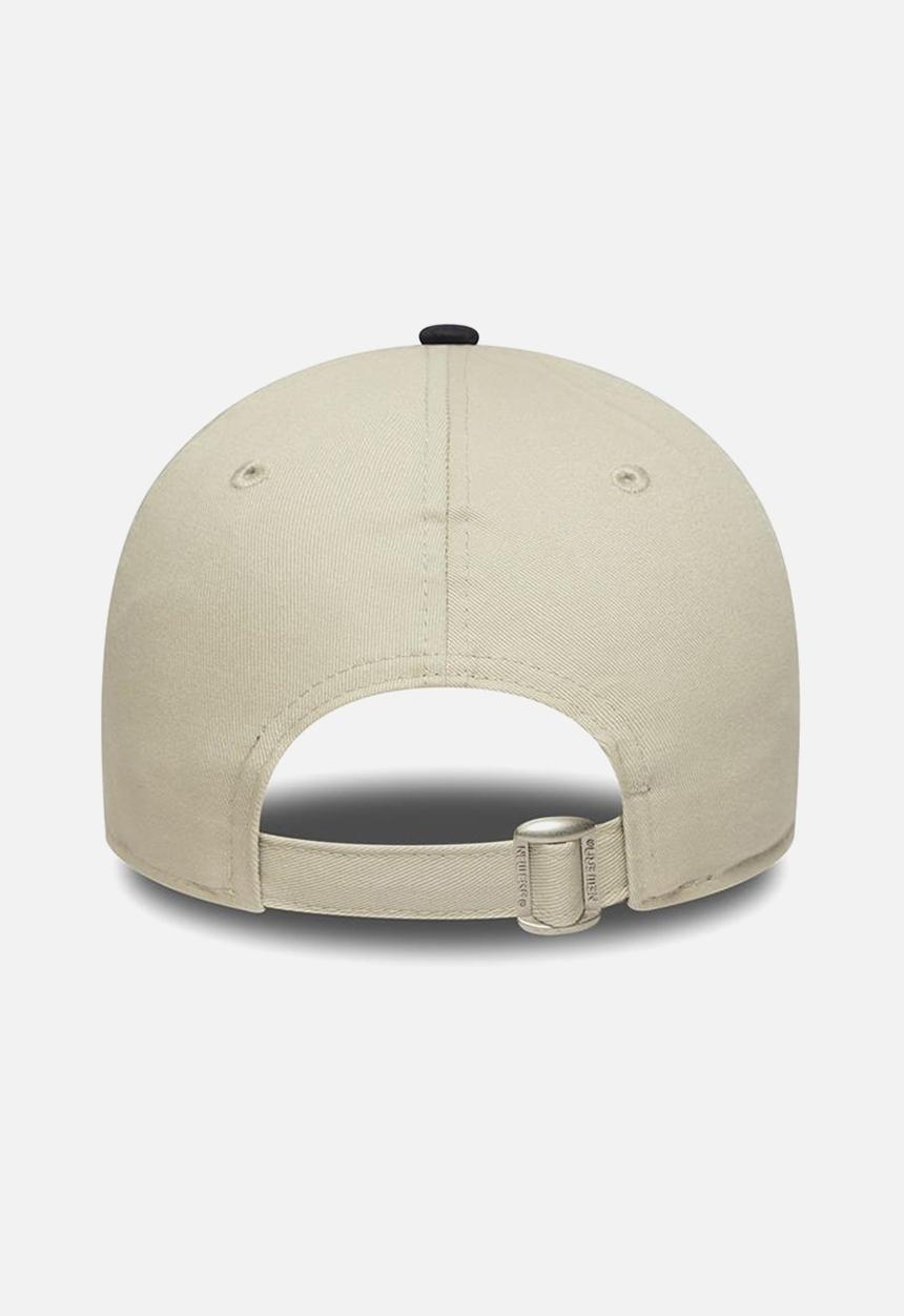 New Era - Colourblock 9Forty® New York Yankees Stnotc - Ecru/Black