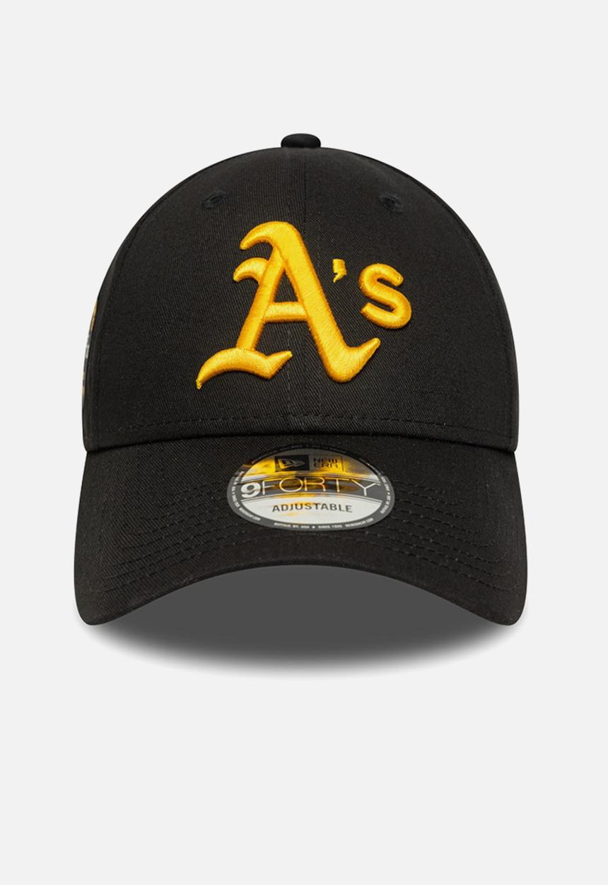 New Era - Mlb Side Patch 9Forty® Oakland Athletics Blk - Black
