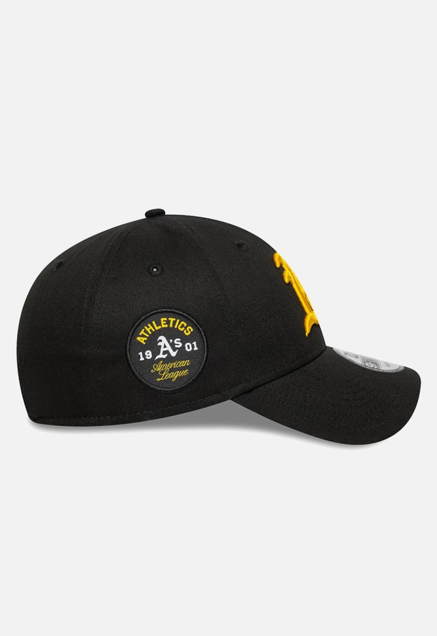 New Era - Mlb Side Patch 9Forty® Oakland Athletics Blk - Black