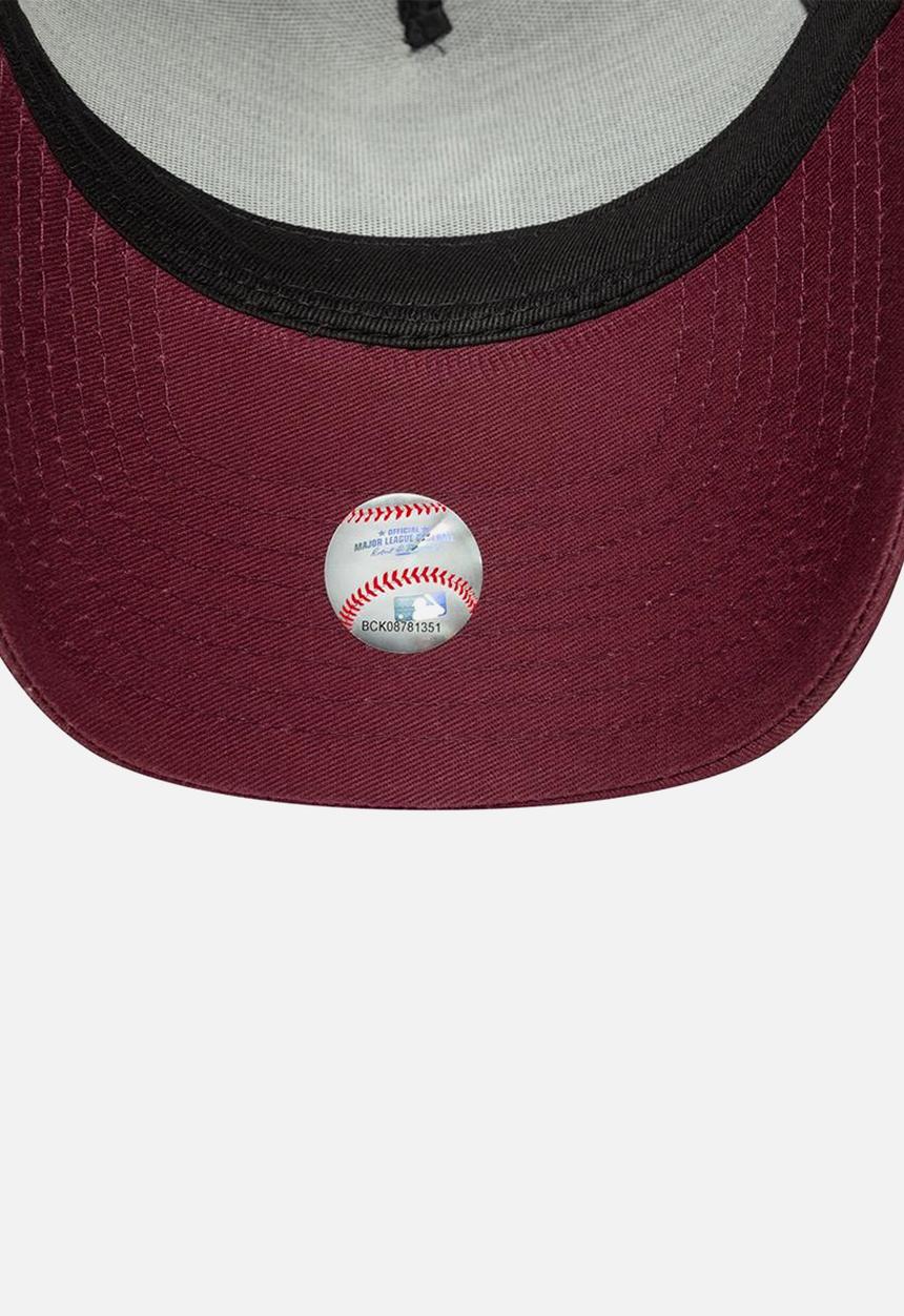 New Era - League Essential E-Frame New York Yankees Fbgwhi - Burgundy