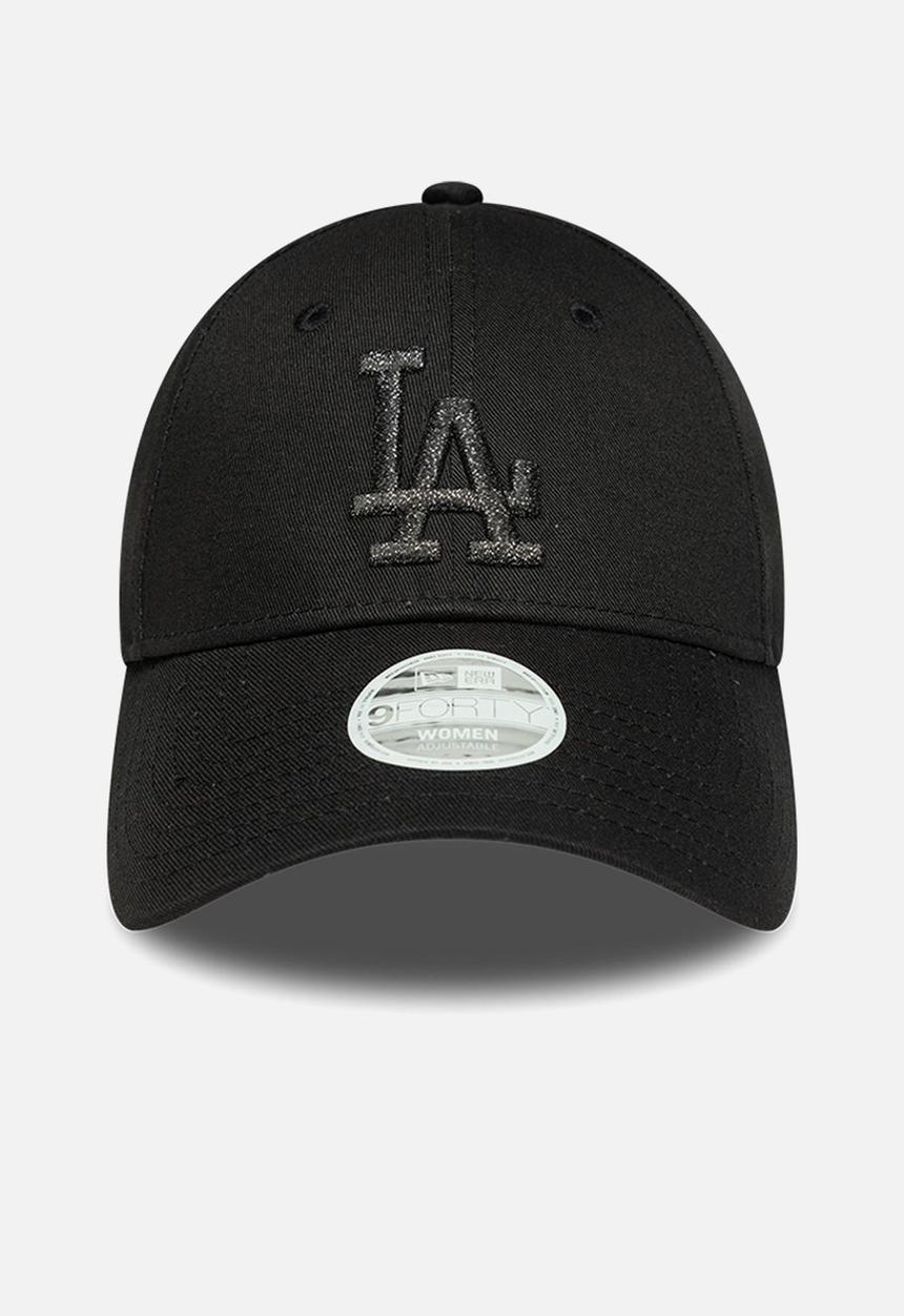 New Era - Metallic logo 9forty® los angeles dodgers - black