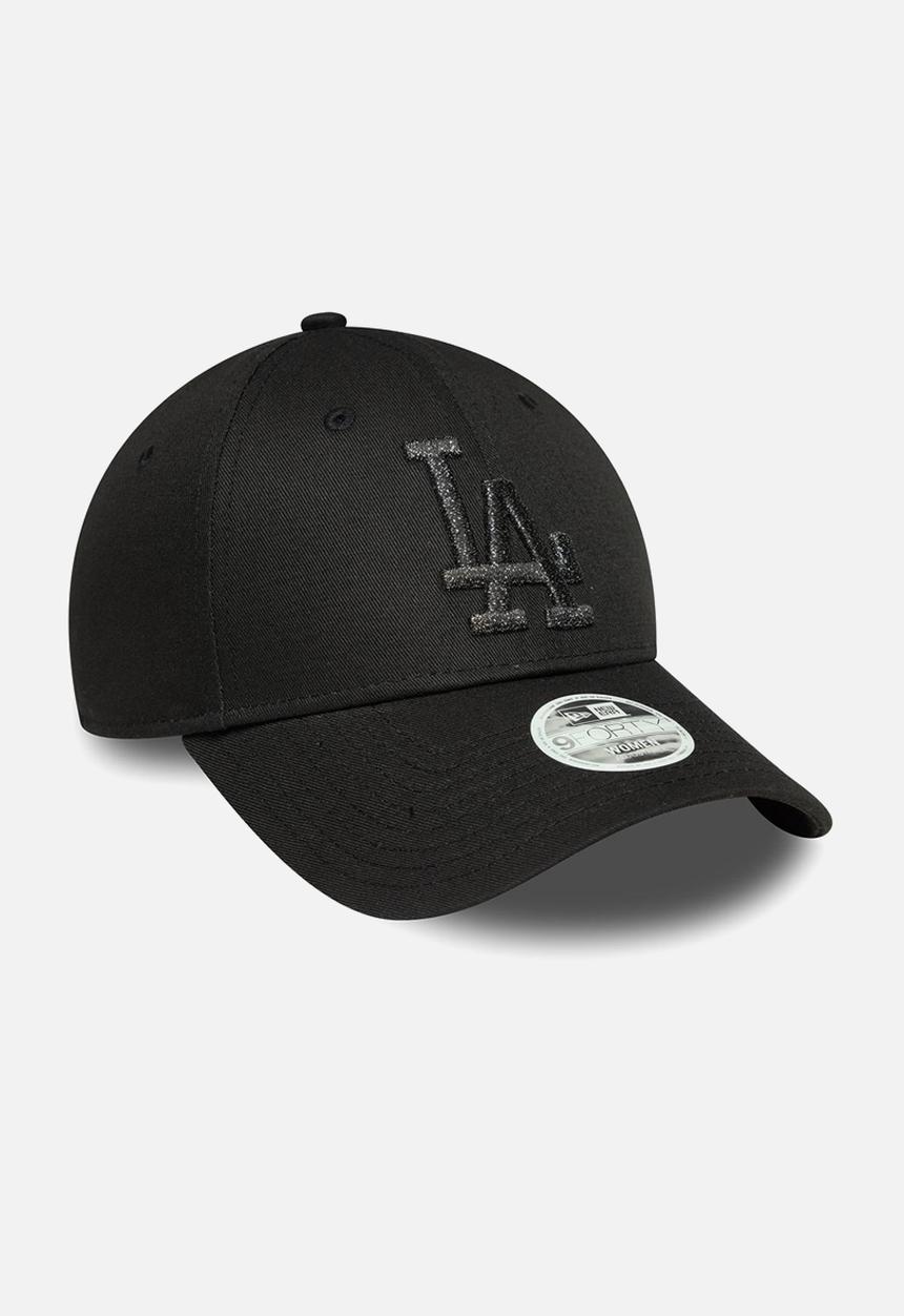 New Era - Metallic logo 9forty® los angeles dodgers - black