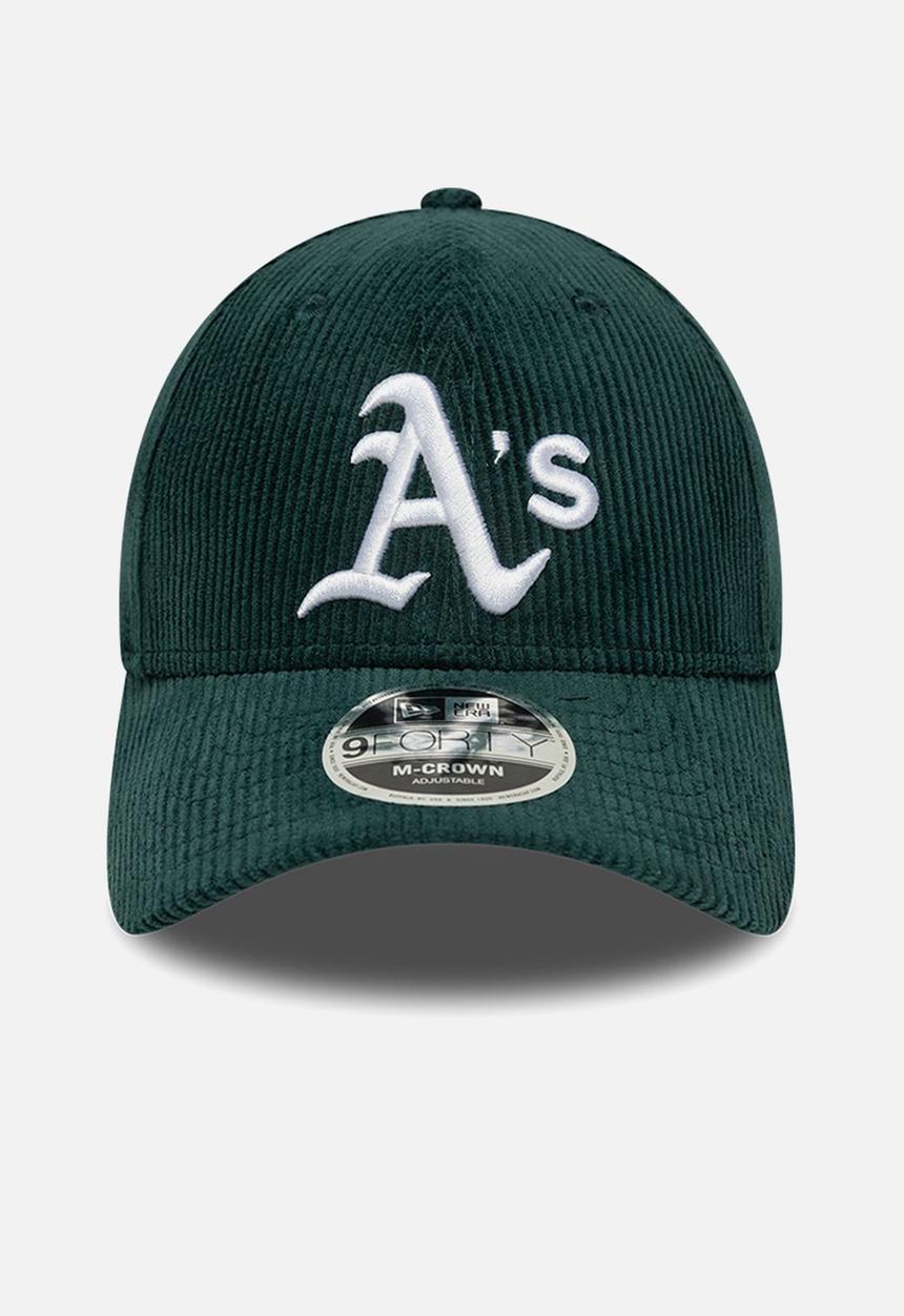 New Era - Cord 9Forty® Mcrown Oakland Athletics Dkg - Dark Green