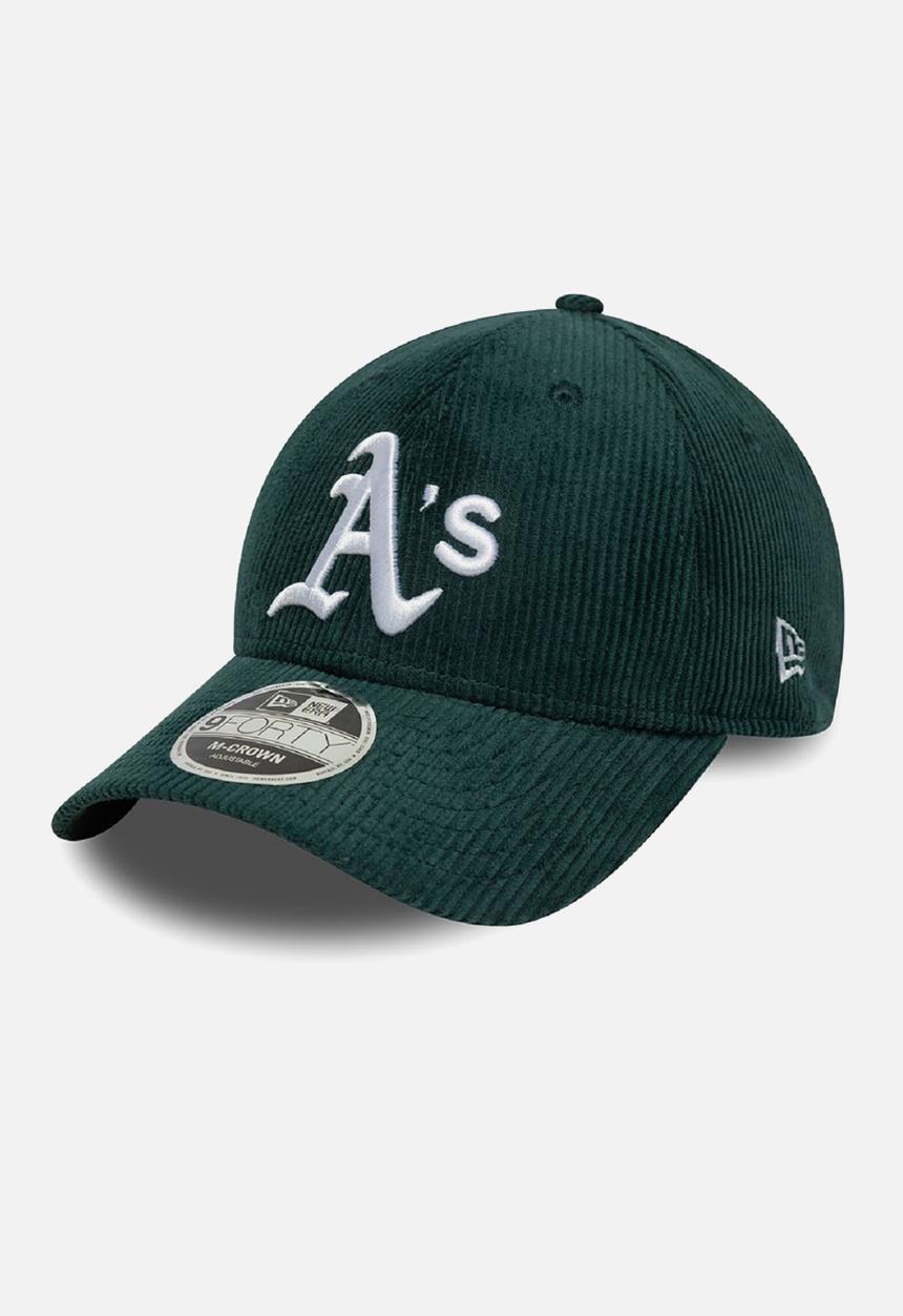New Era - Cord 9Forty® Mcrown Oakland Athletics Dkg - Dark Green
