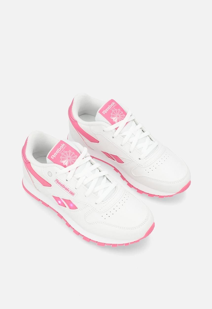 Reebok - Classic Leather Step N' Flash 2.0 - White/Truepink