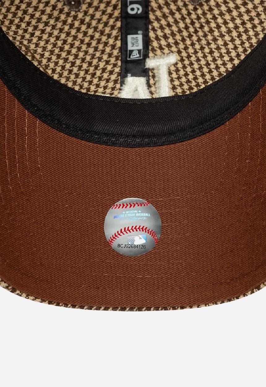 New Era - Houndstooth 9Twenty® Los Angeles Dodgers Dau - Tan