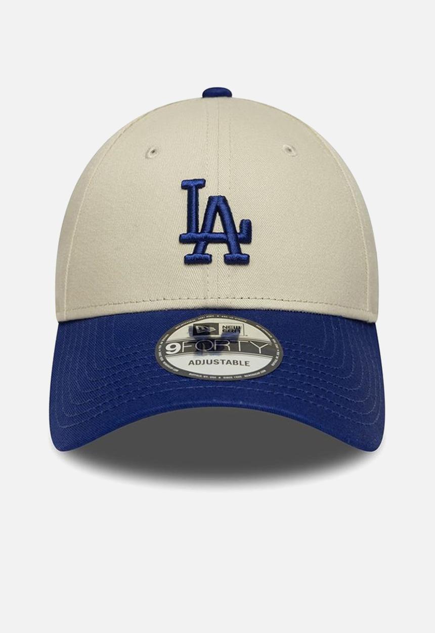 New Era - Colourblock 9Forty® Los Angeles Dodgers Stnotc - Ecru/Blue