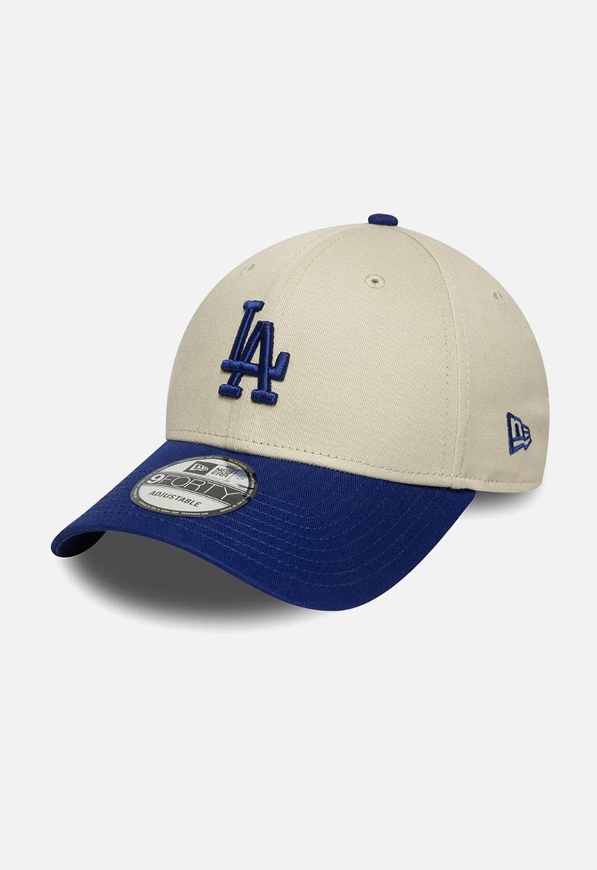 New Era - Colourblock 9Forty® Los Angeles Dodgers Stnotc - Ecru/Blue