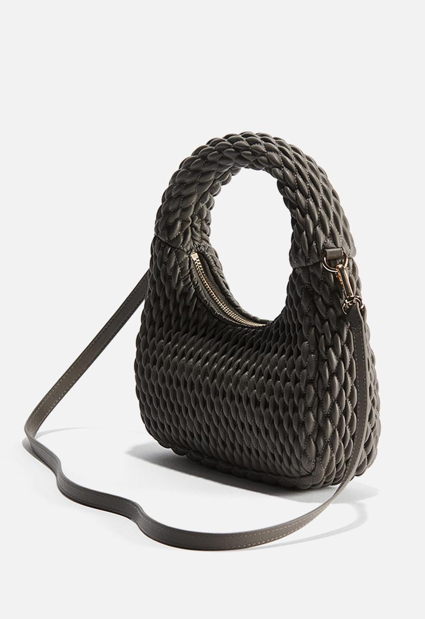 H&M - Quilted crossbody bag - greige