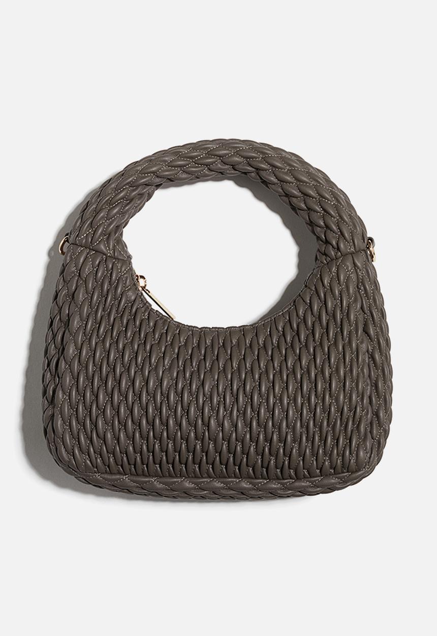 H&M - Quilted crossbody bag - greige