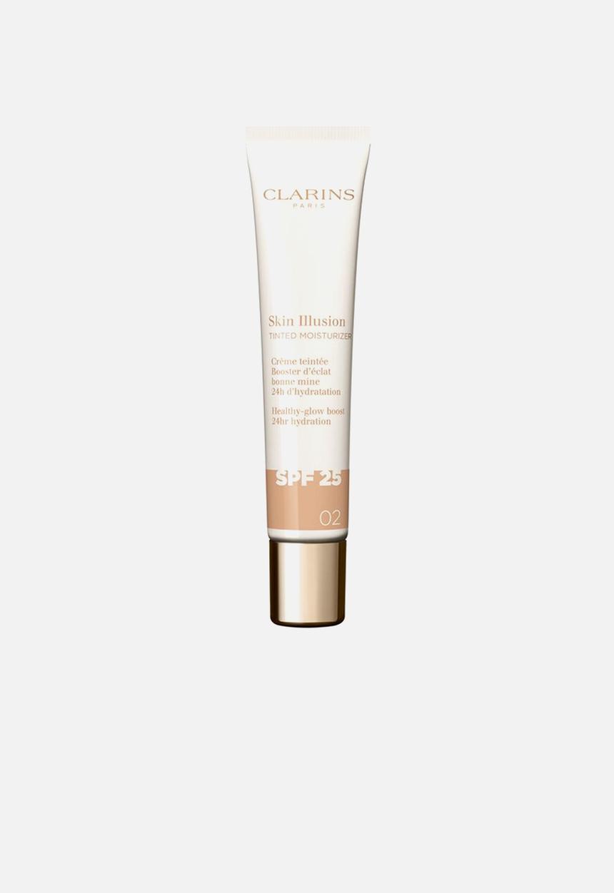 Clarins - Skin Illusion Tinted Moisturizer SPF 25  Natural Radiant Coverage - 02