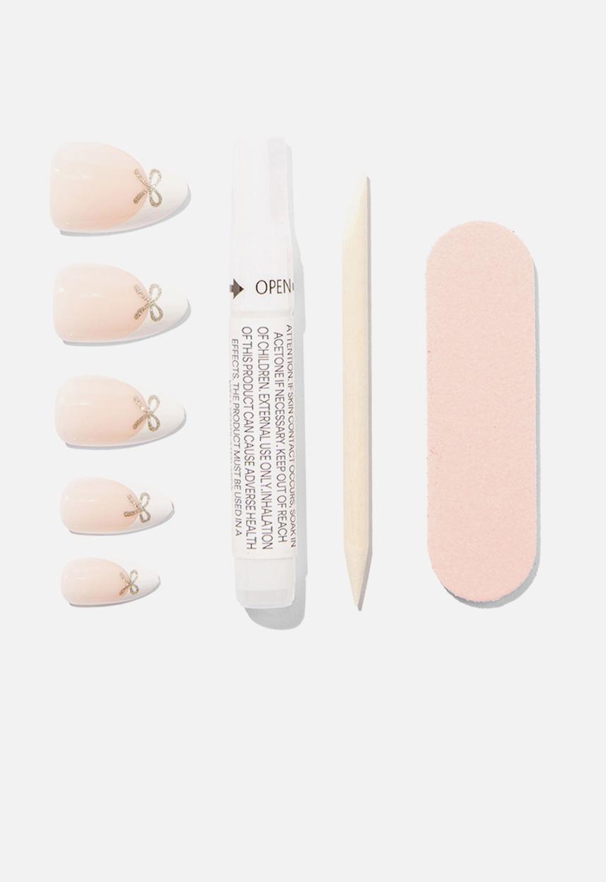 Rubi - Press On Nails - Frenchy Bow