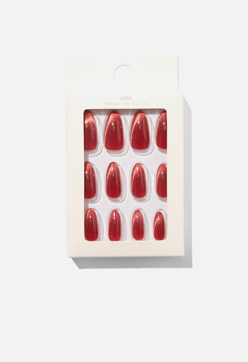 Rubi - Press On Nails - Magnetic Red