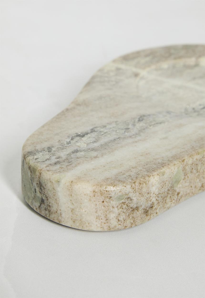 Sixth Floor - Cann marble spoon rest - grey