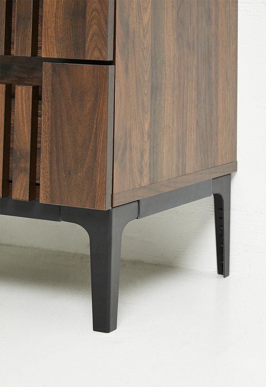 Sixth Floor - Giselle Bedside Table - Walnut