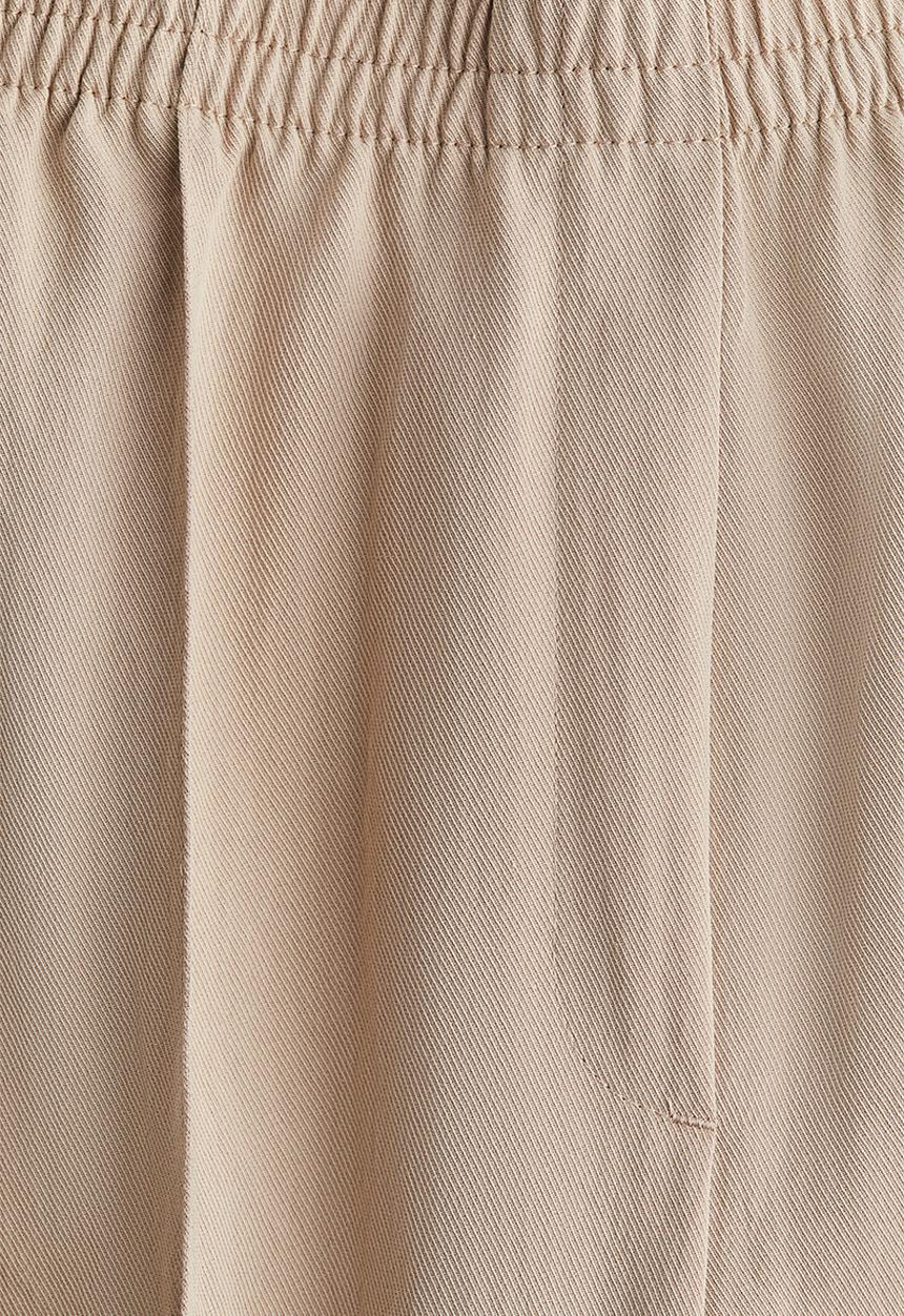 H&M - Pull-on twill trousers - beige
