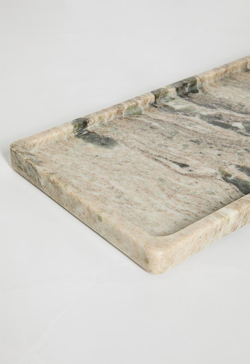 Sixth Floor - Marble Rectangle Tray - Natural