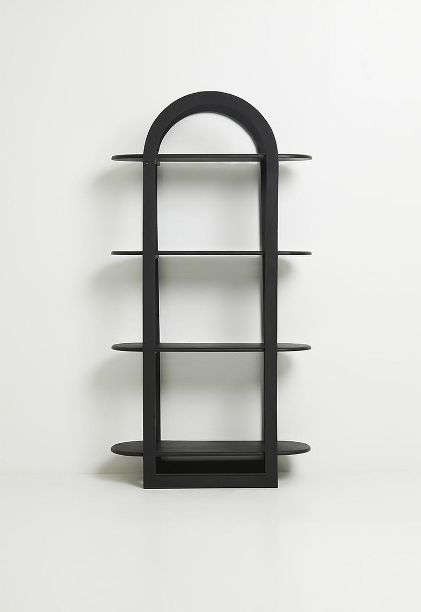 Sixth Floor - Meera Freestanding Shelf - Black
