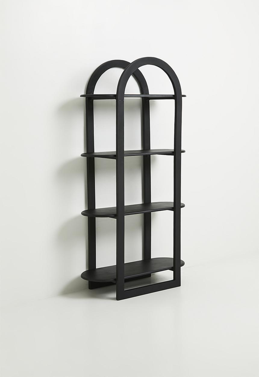 Sixth Floor - Meera Freestanding Shelf - Black