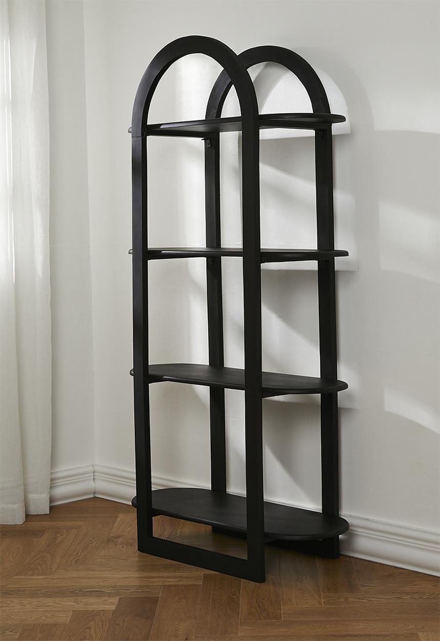 Sixth Floor - Meera Freestanding Shelf - Black
