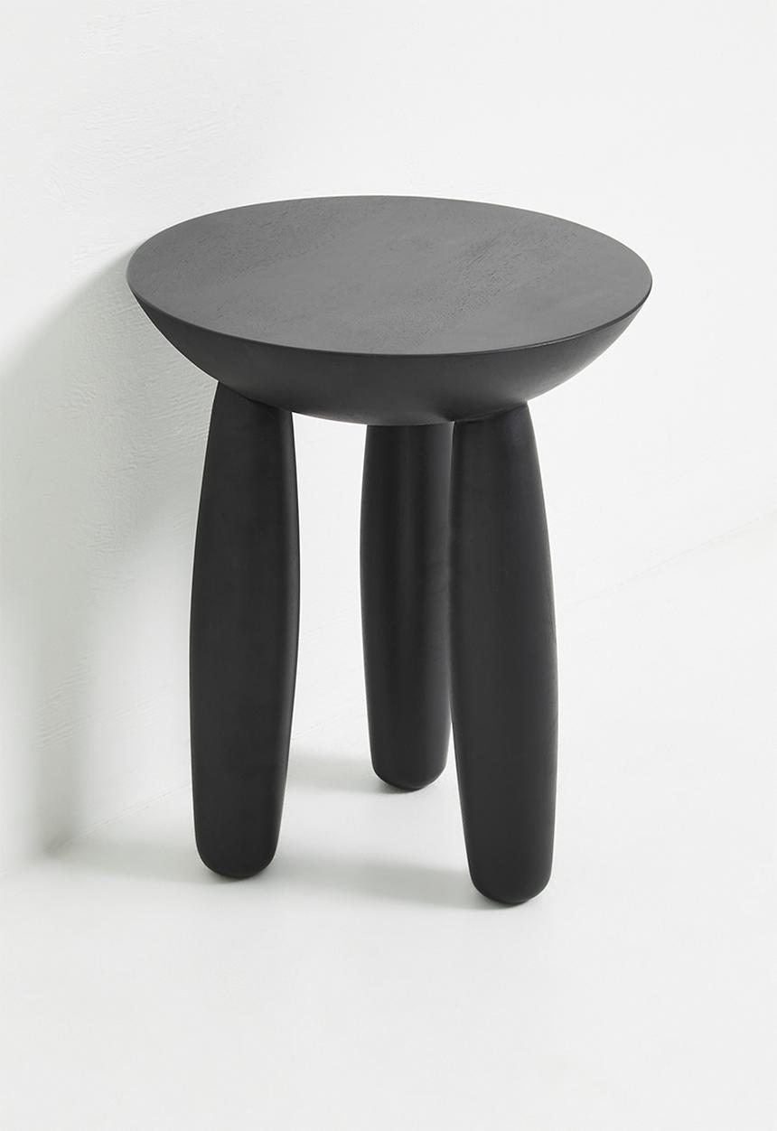 Sixth Floor - Toto Wooden Side Table - Black