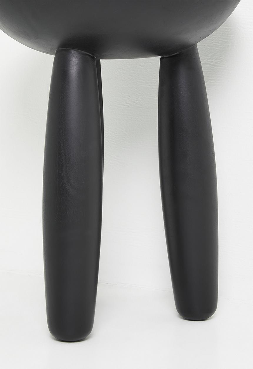 Sixth Floor - Toto Wooden Side Table - Black