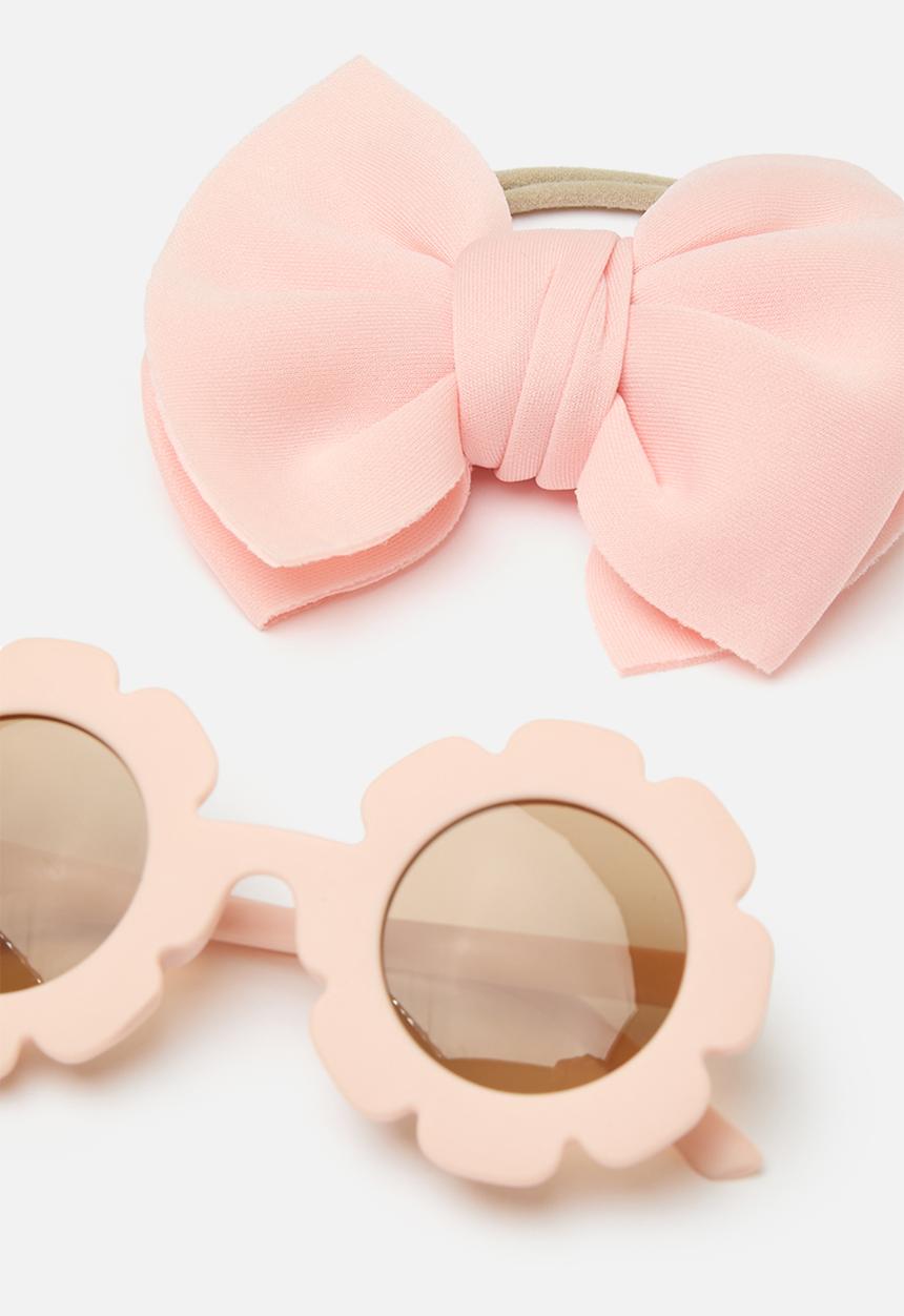 Pop Candy - Headband & sunglasses set - pink