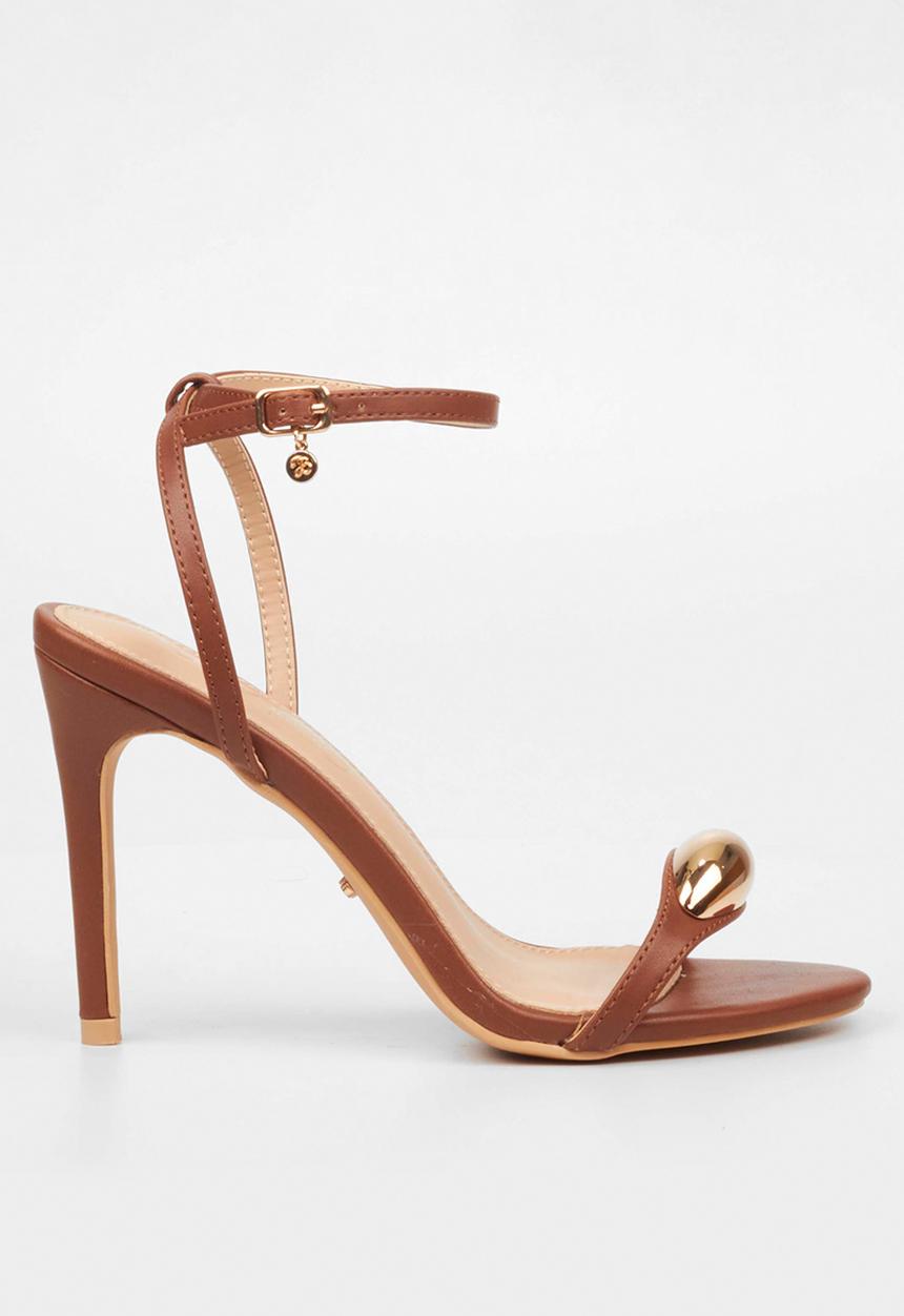 Miss Black - Jazz 35 heel - brown
