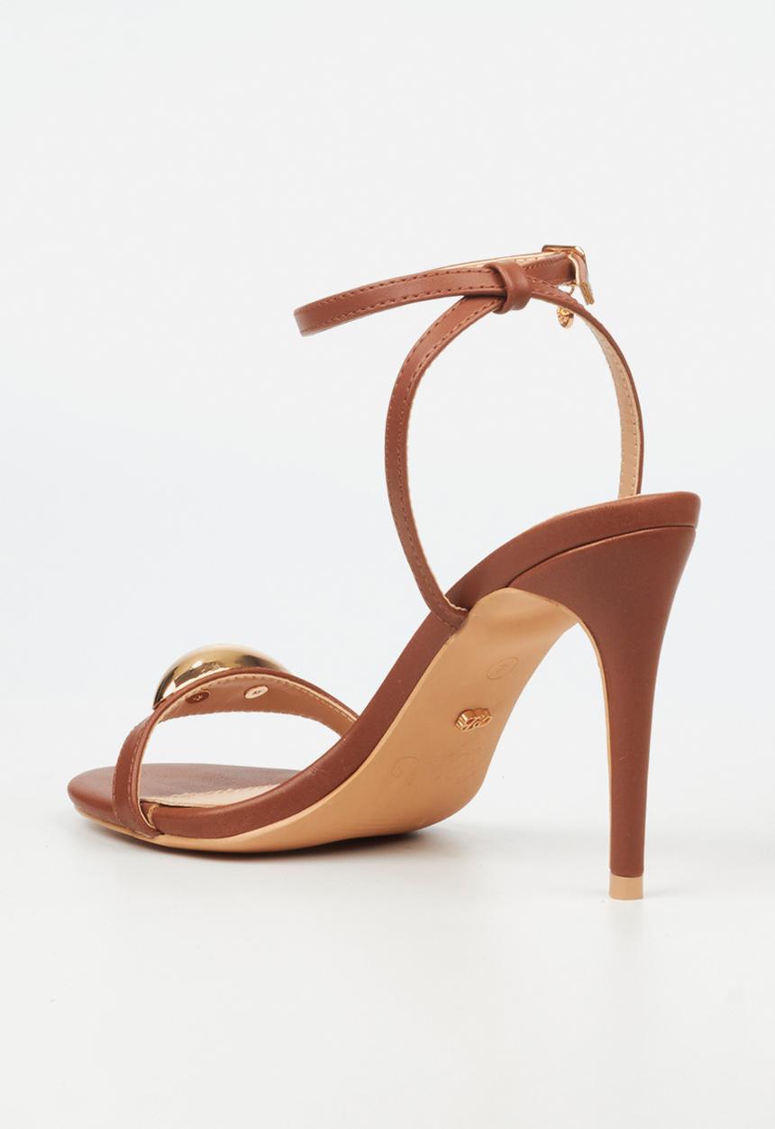 Miss Black - Jazz 35 heel - brown