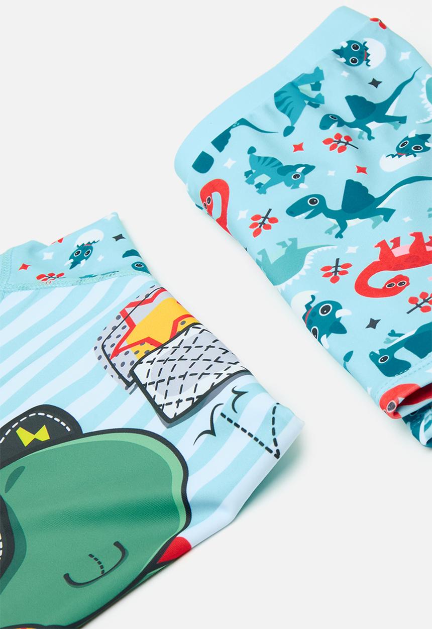 Pop Candy - 3 Piece swimset - sky blue/multi