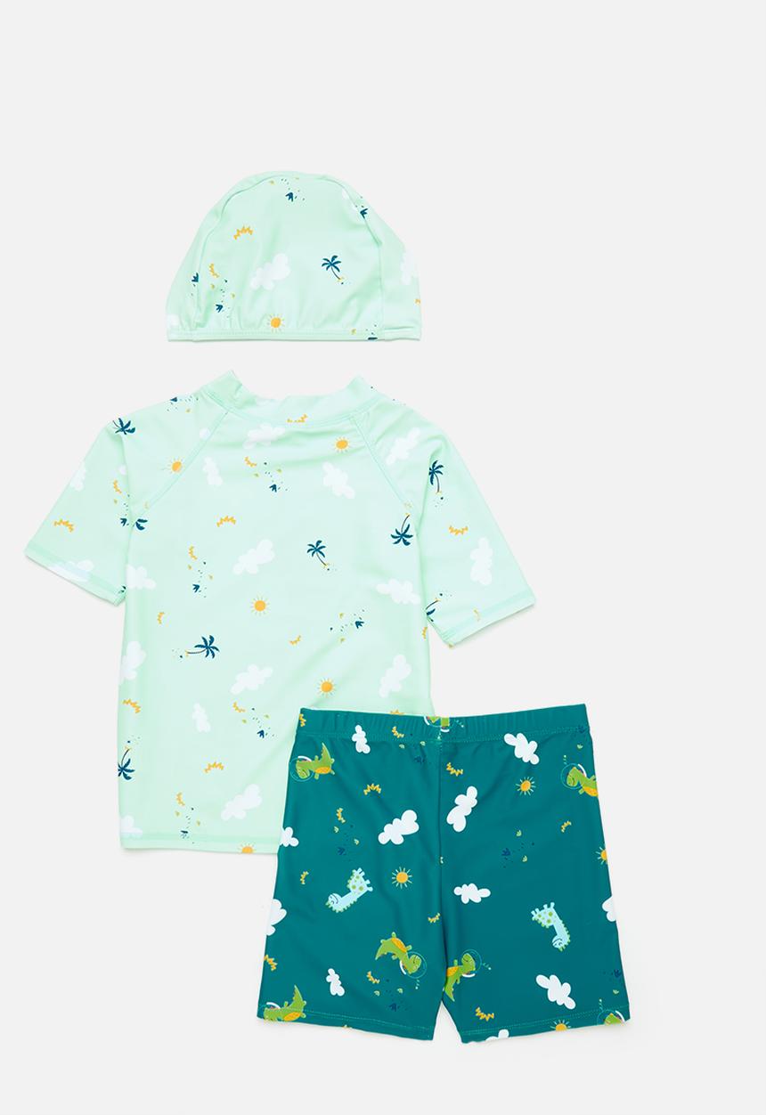 Pop Candy - 3 Piece swimset - light green/multi