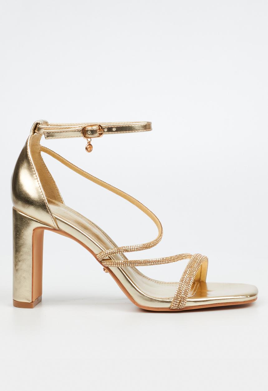 Miss Black - Liliana 2 heel - gold