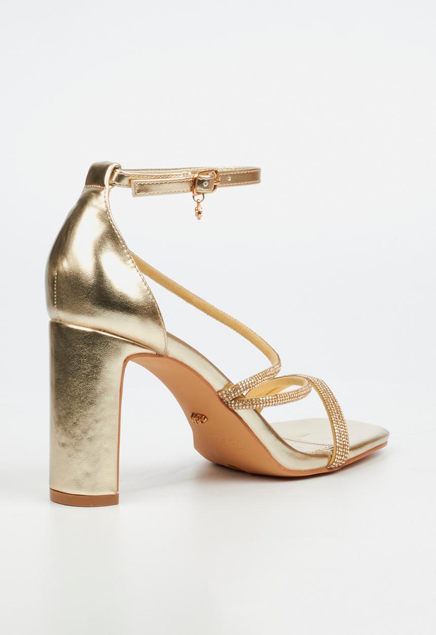Miss Black - Liliana 2 heel - gold
