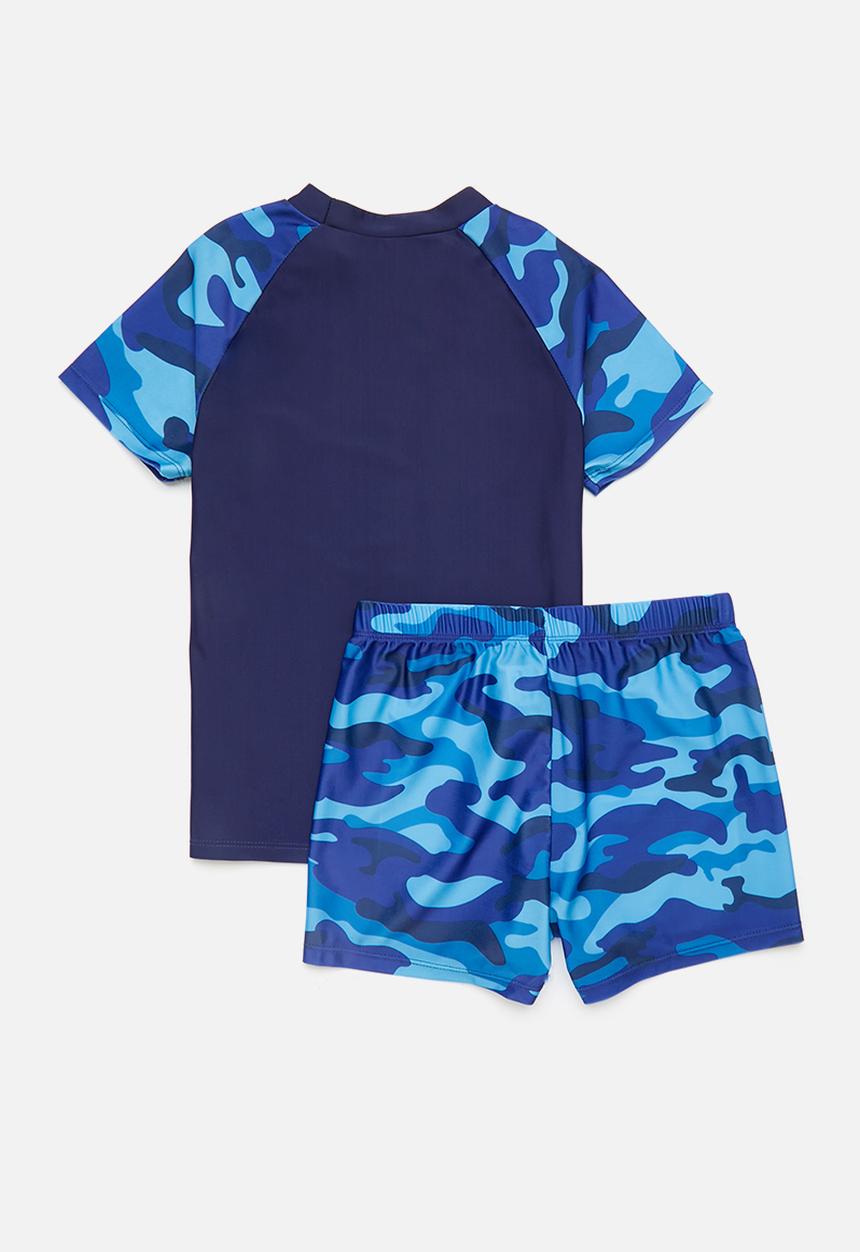 Pop Candy - 2 Piece swim set-blue