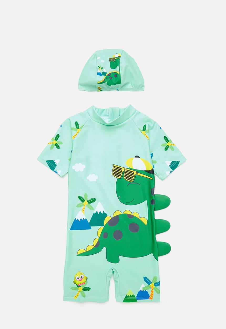 Pop Candy - 2 piece swimset - mint green/multi