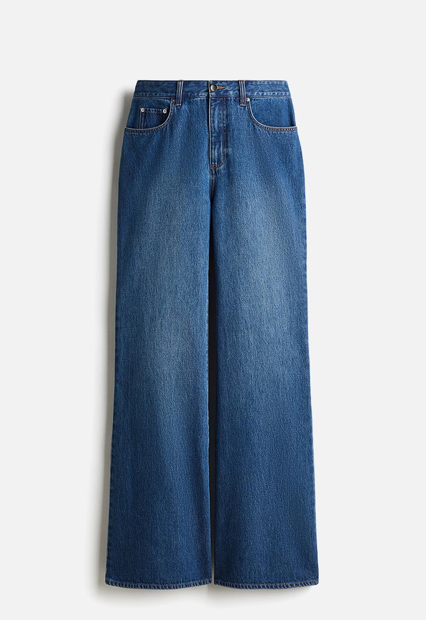 H&M - Flared jeans - denim blue 