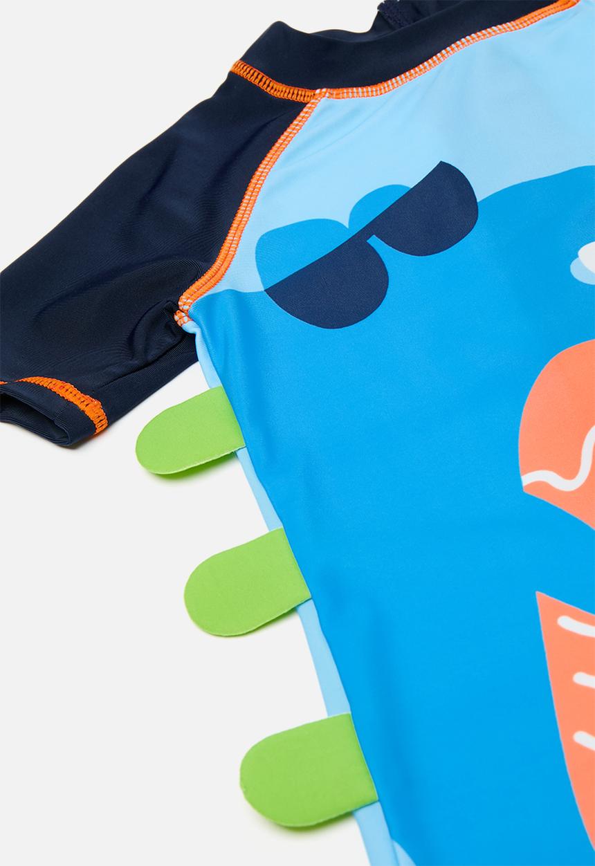Pop Candy - 2 Piece swim set - light & dark blue